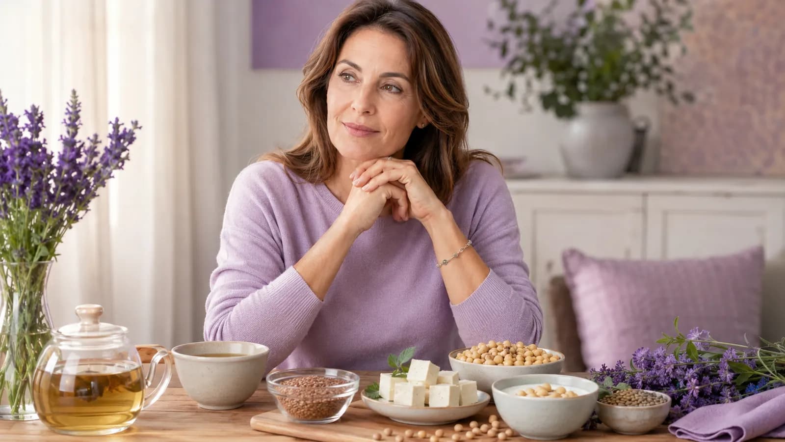 Fitoestrogeni și remedii naturale la menopauză: ce chiar funcționează